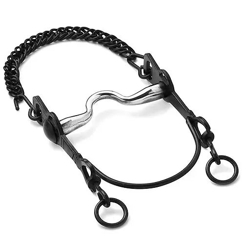 Meilleurs prix pour Mors pour cheval western poignée de chaudière grande acier inoxydable Hispano Hipica