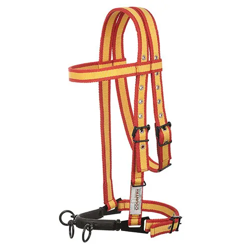 Comparer les prix de Bridon équitation 3 piliers Hispano Hipica