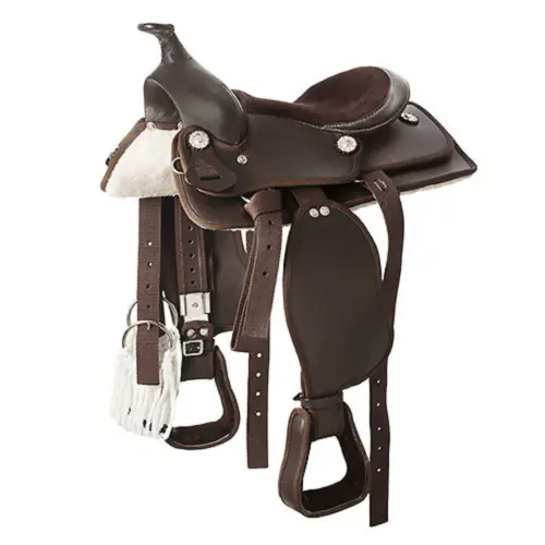 Western zadel voor paard Hispano Hipica