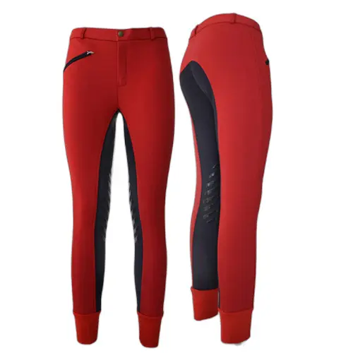 Comparer les prix de Pantalon équitation adhérence mid grip enfant Hispano Hipica Lyon