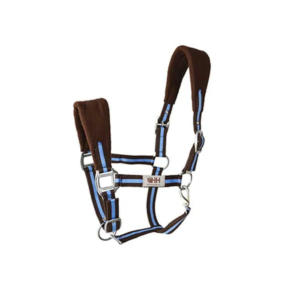 Padded Fleece Nylon Halster voor Paard Hispano Hipica