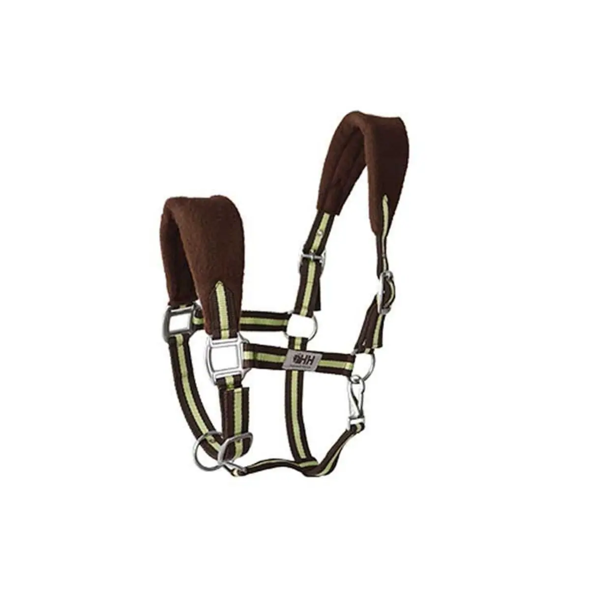Padded Fleece Nylon Halster voor Paard Hispano Hipica