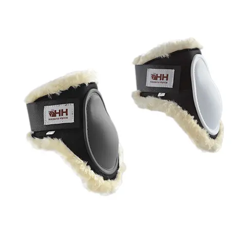 Comparer les prix de Protège-boulets pour cheval en peau de mouton Hispano Hipica