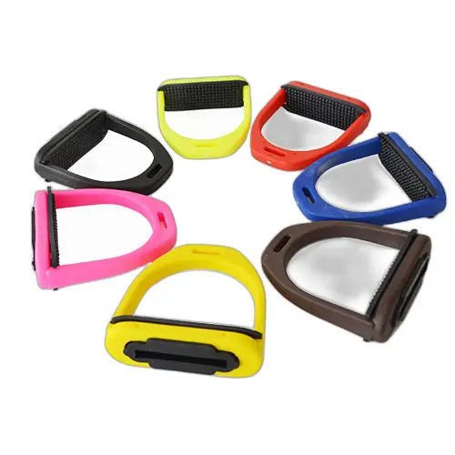 Comparer les prix de Étriers équitation en fibre compacte Hispano Hipica English