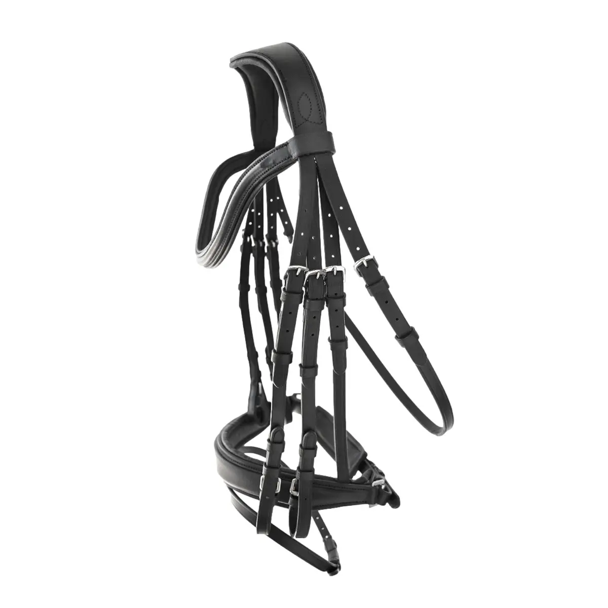 Meilleurs prix pour Bridons équitation pour cheval anglaise double rêne Hispano Hipica Balma