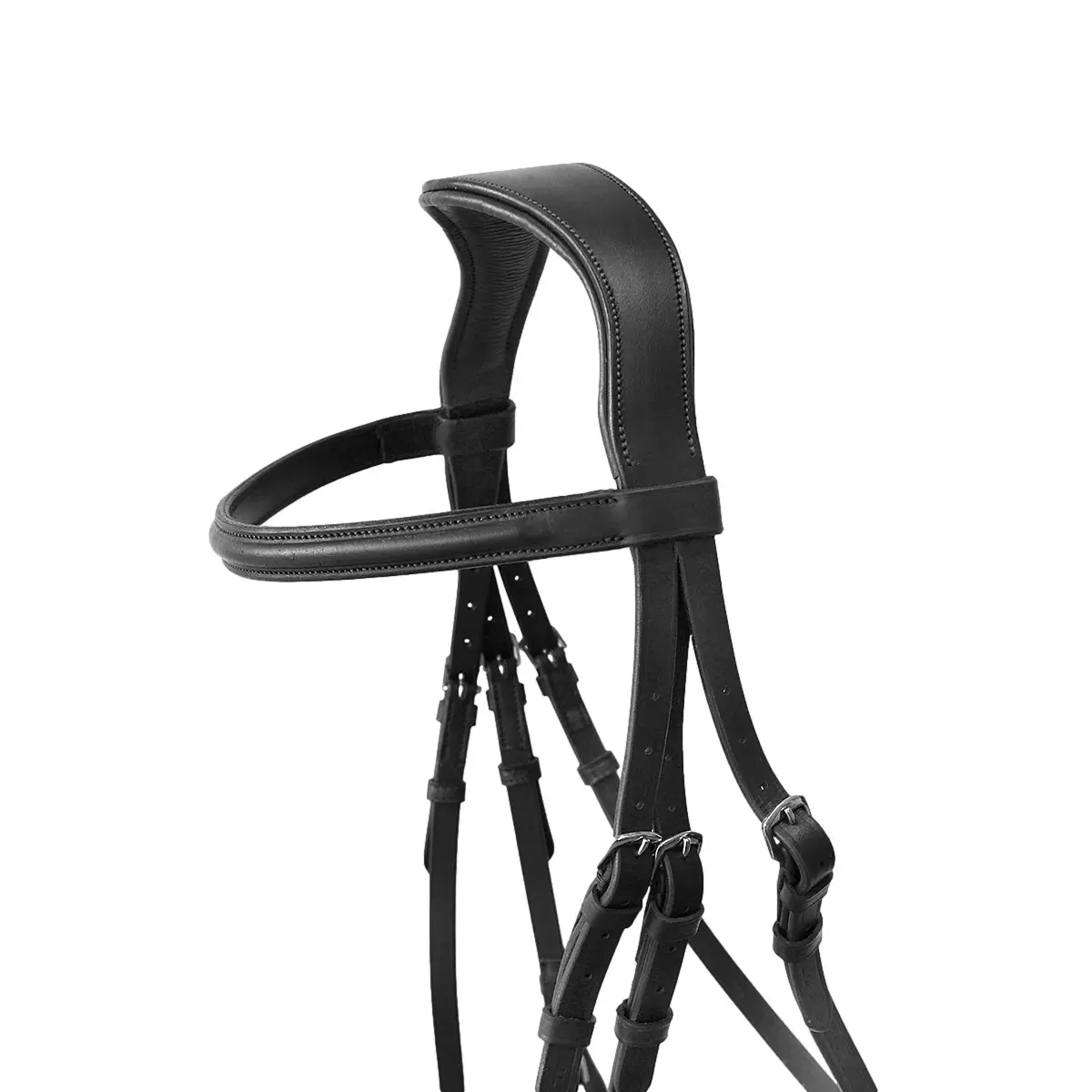 Meilleurs prix pour Bride équitation avec rênes en toîle caoutchouc Hispano Hipica Sofia