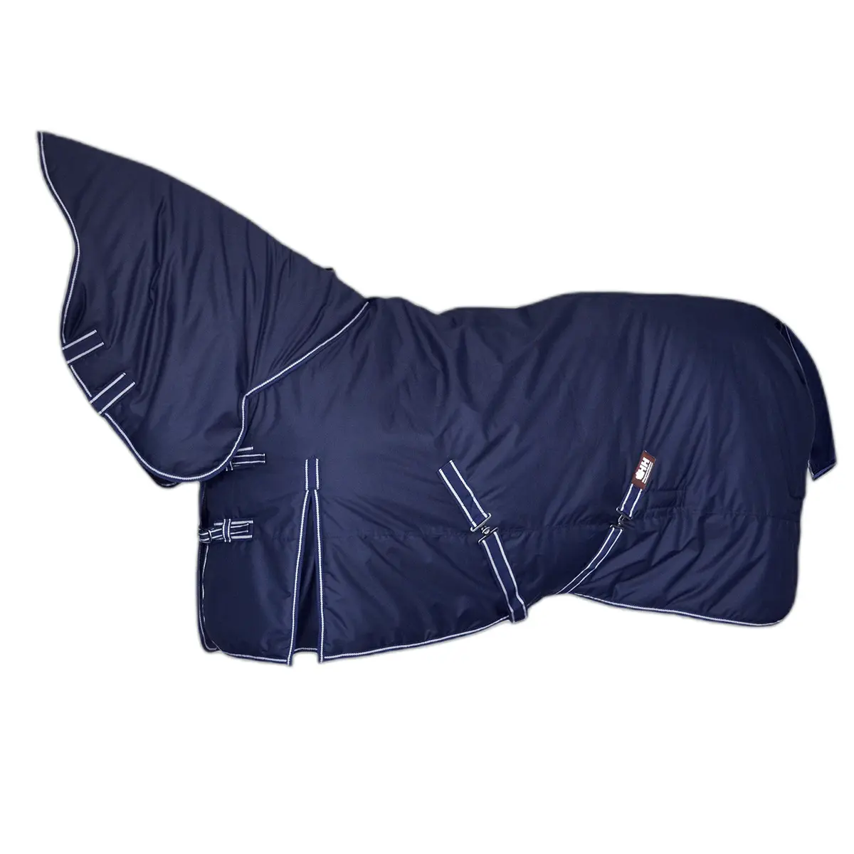 Couverture d'extérieur imperméable avec couvre-cou pour cheval Hispano Hipica Lopa 100g