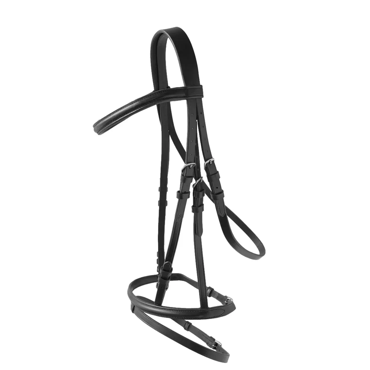 Meilleurs prix pour Bridons équitation pour cheval anglaise avec rênes en toile Hispano Hipica