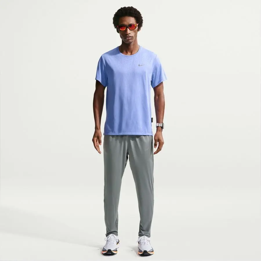 Nike Bleu Maglia Miler Breathe