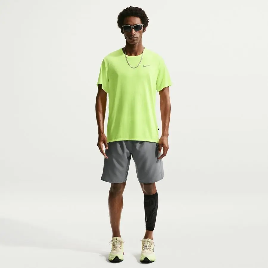 Nike Jaune Maglia Miler Breathe