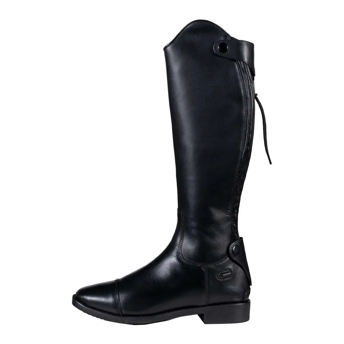 Reitstiefel aus Leder Kinder HKM Oxford Long/Extra slim