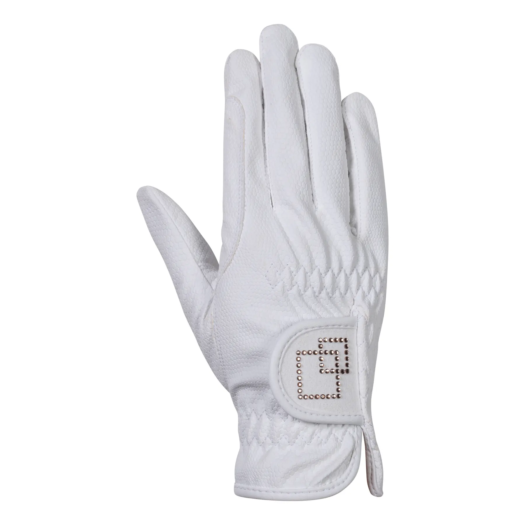 Gants d'équitation en cuir HKM Competition