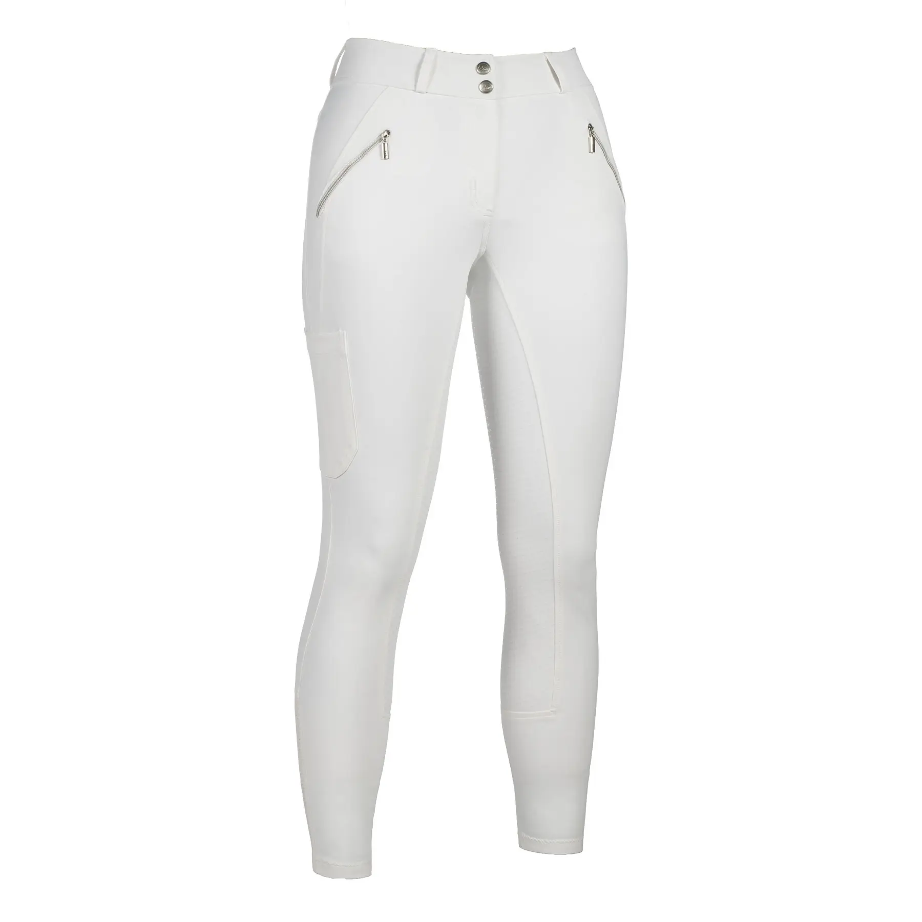 Pantalon de concours full grip fille HKM Lia High Waist