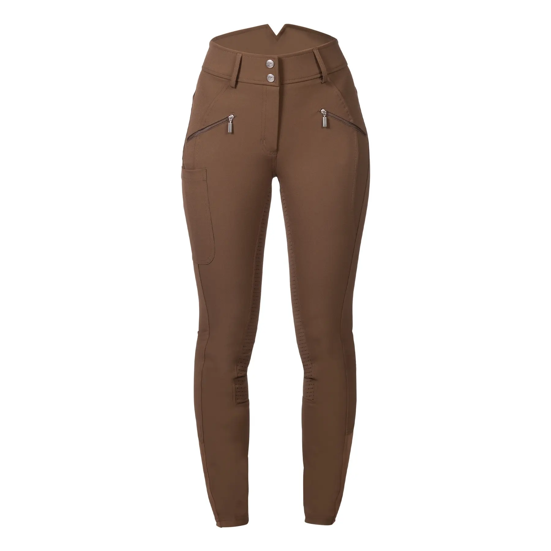 Reithose Full Grip Mädchen HKM Lia High Waist
