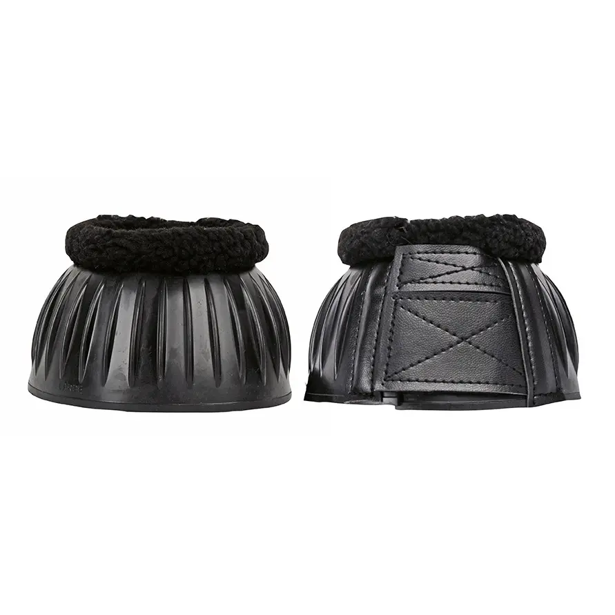 Cloches pour cheval en caoutchouc HKM Economic Plus