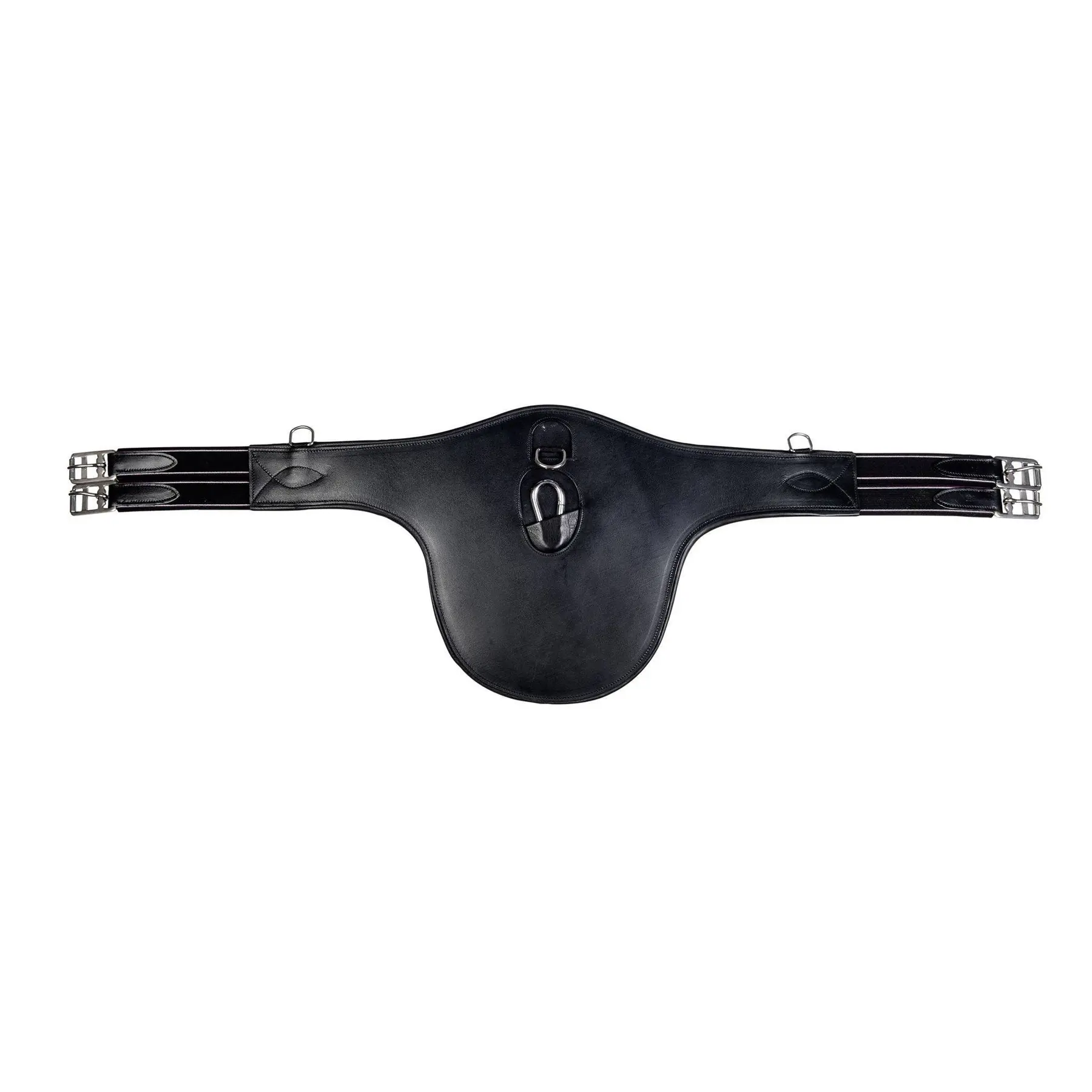 Sangle bavette d'équitation en cuir HKM