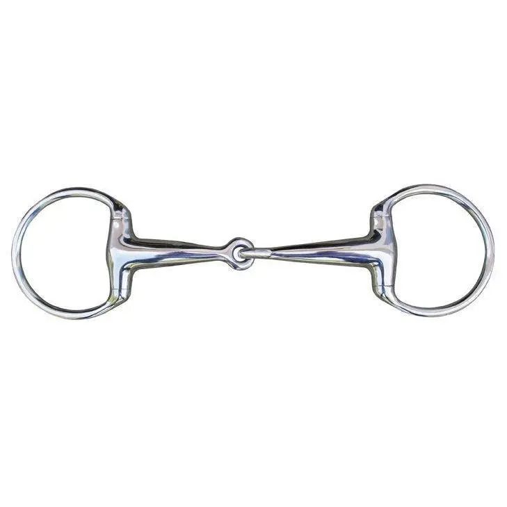 Massief RVS Olijfbit voor Paard HKM 16 mm