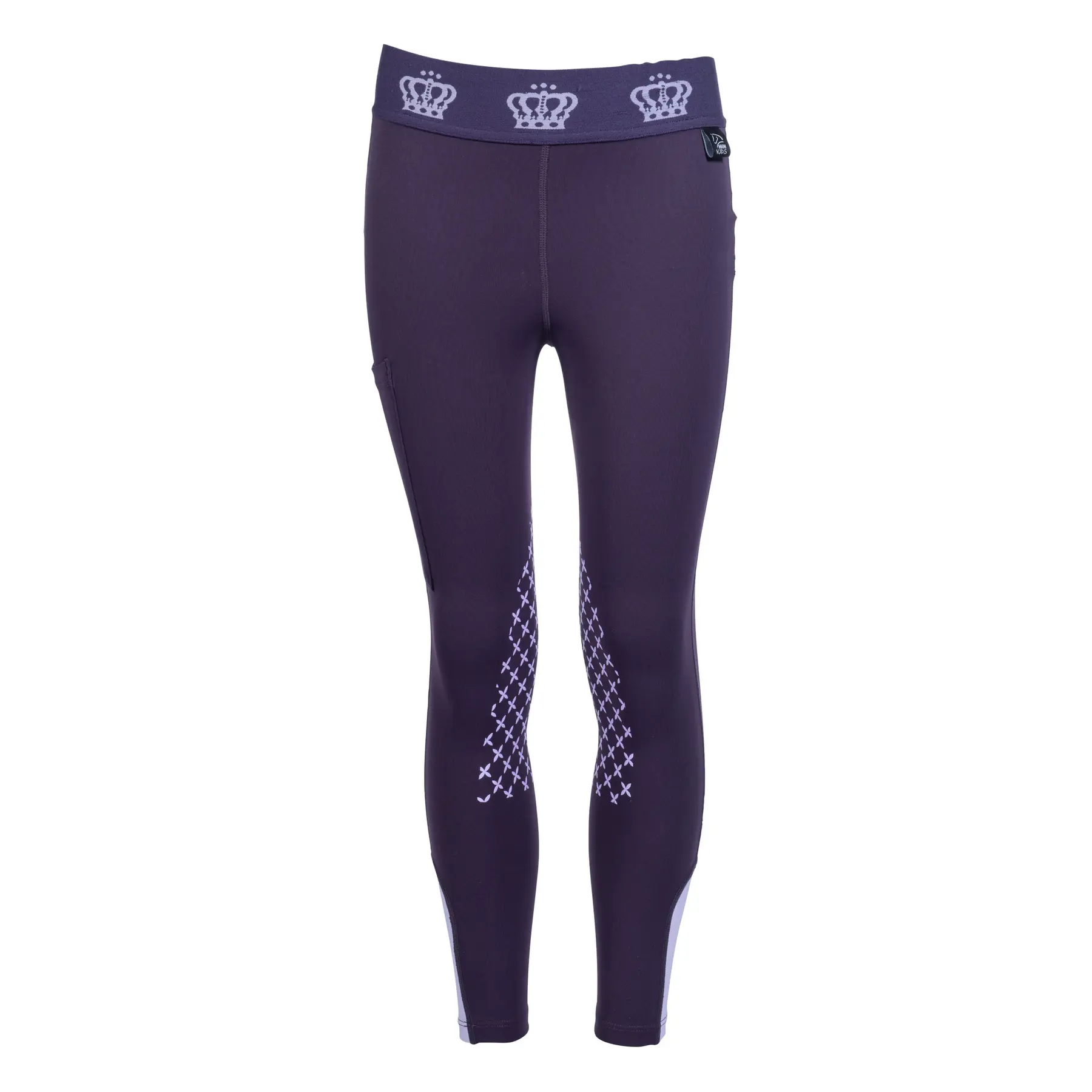 Legging équitation mid grip fille HKM Kids Lola