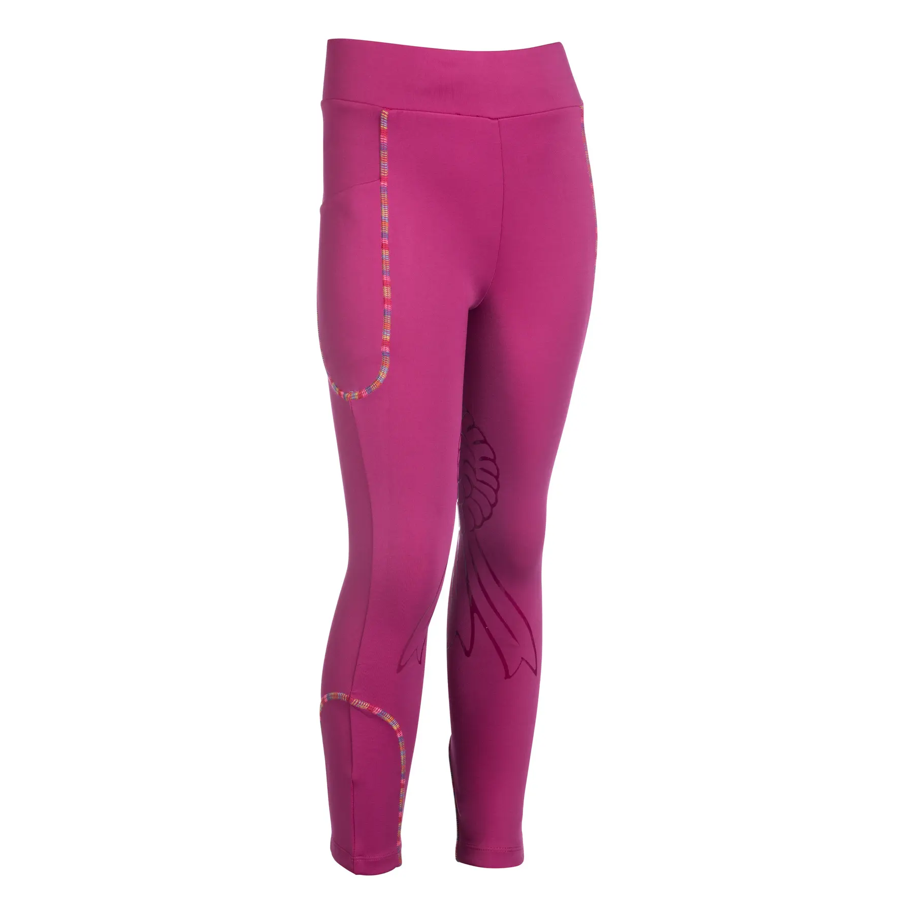 Legging équitation mid grip fille HKM Kids Polly
