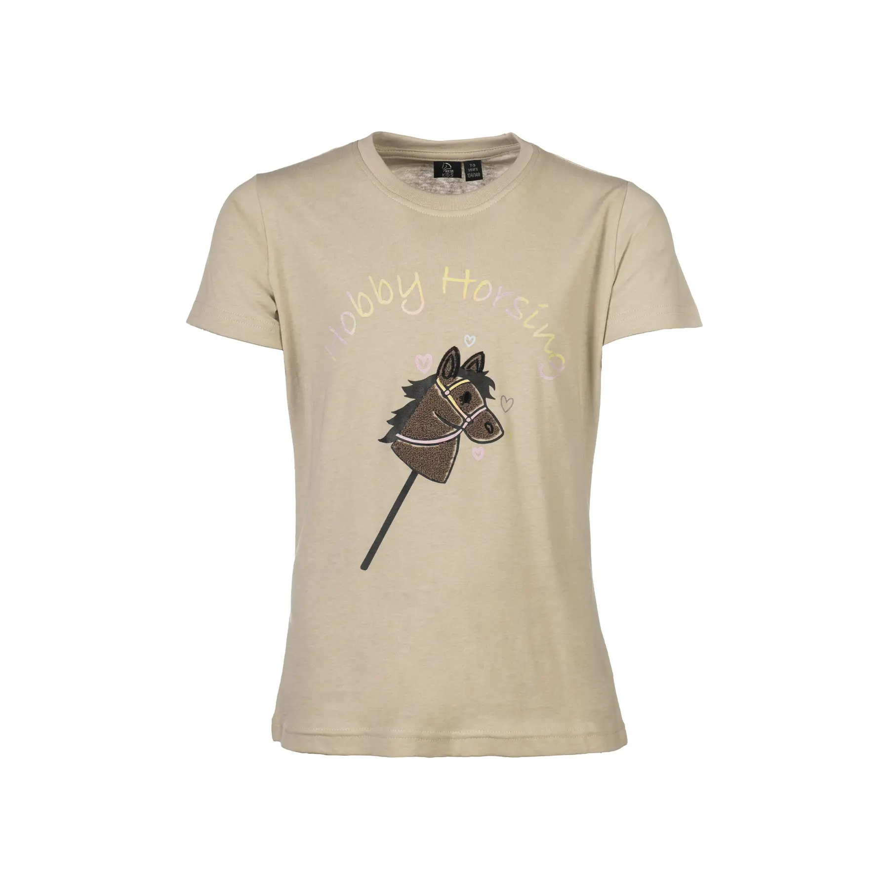 T-shirt fille HKM Kids Hobby Horsing Rainbow