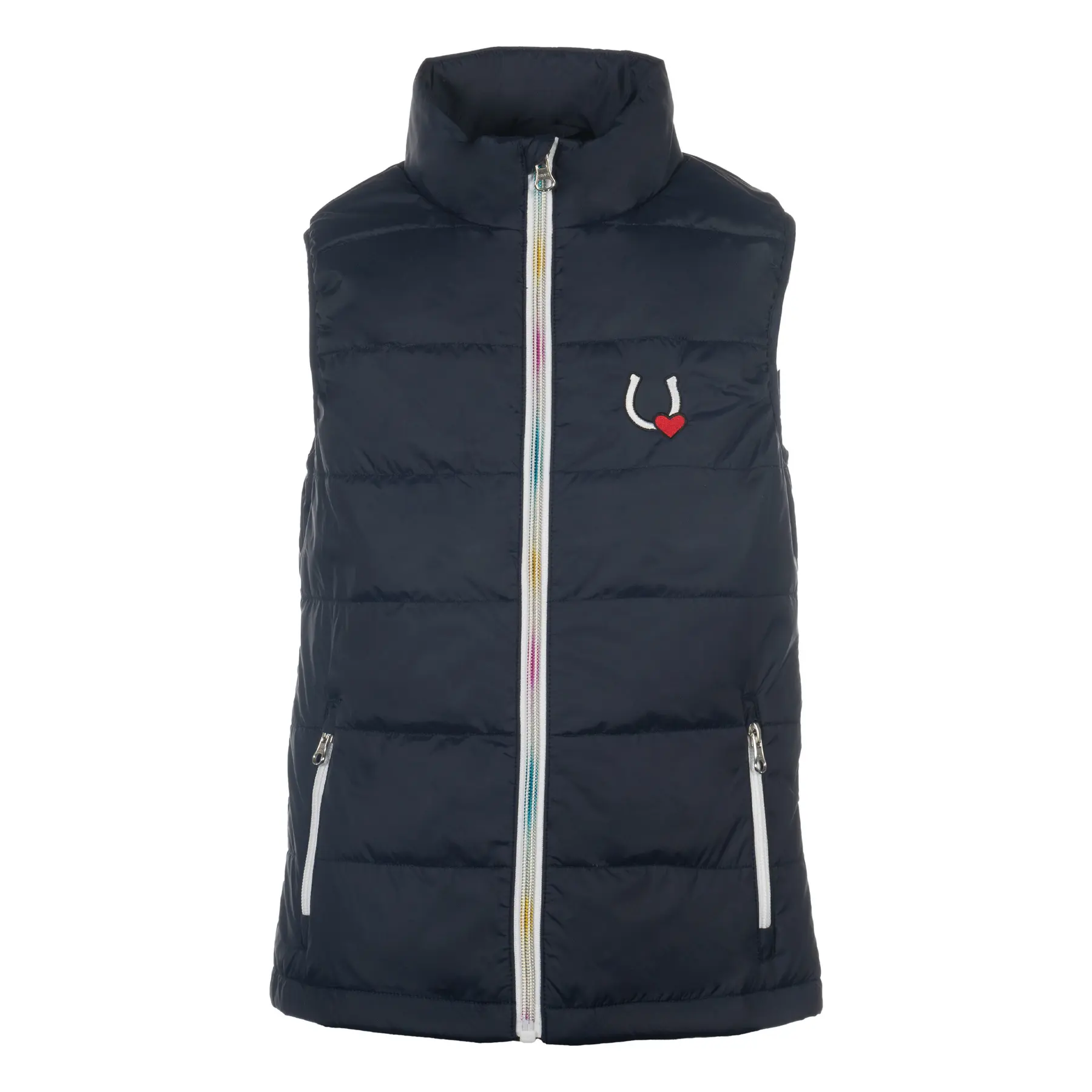 Gilet équitation sans manches fille HKM Kids Mika