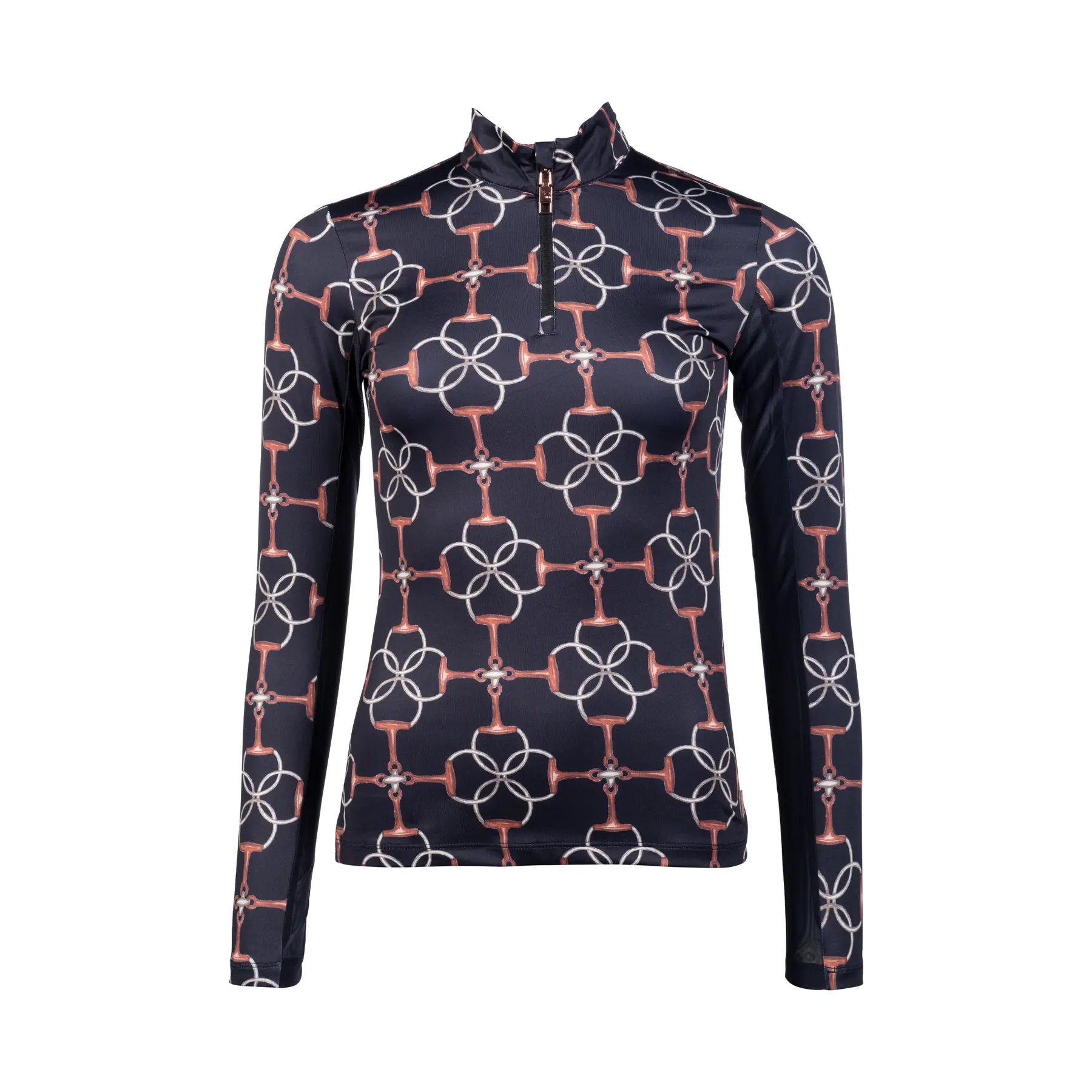 Maillot équitation manches longues femme HKM Selection Edinburgh