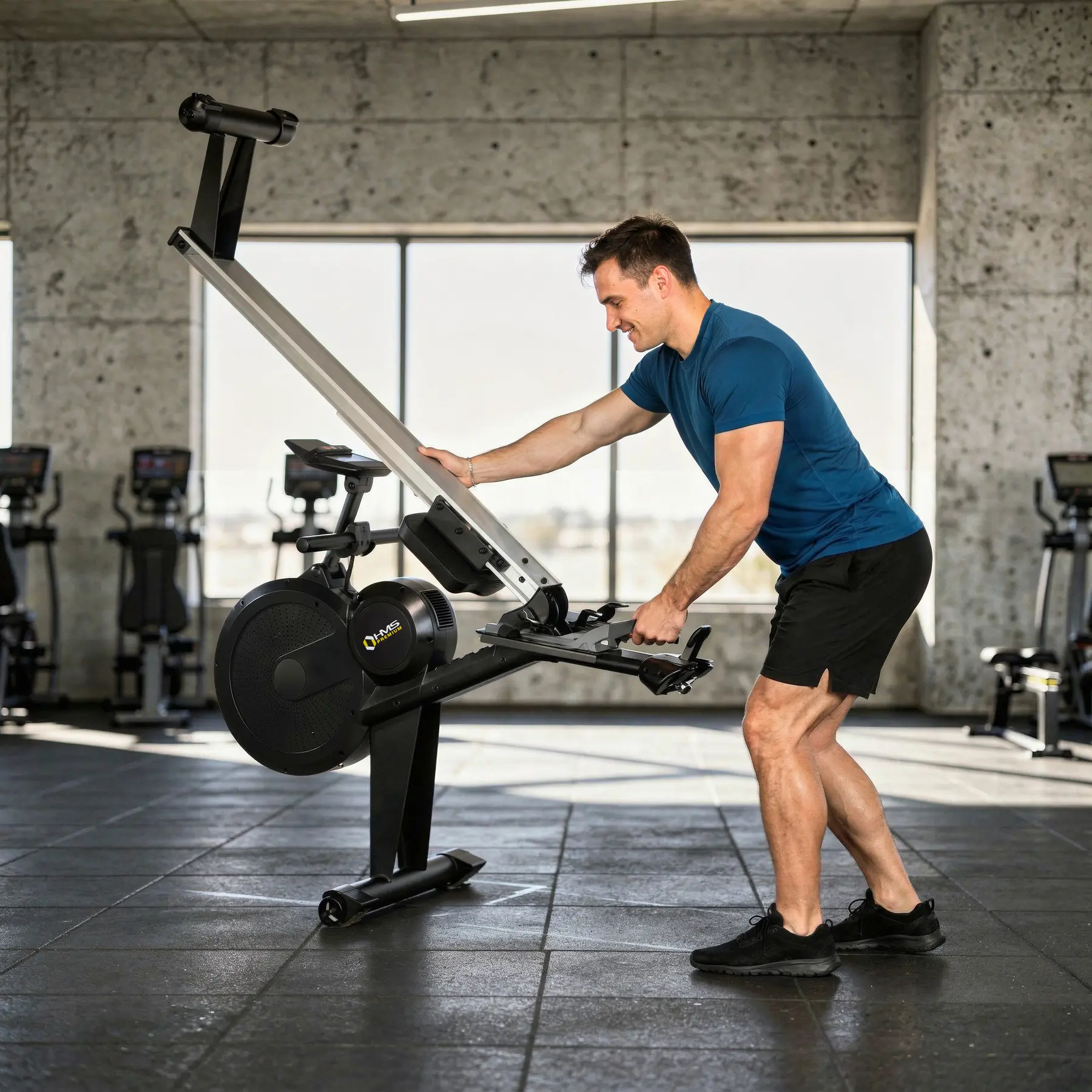 Magnetic rower HMS ZM1856 Premium