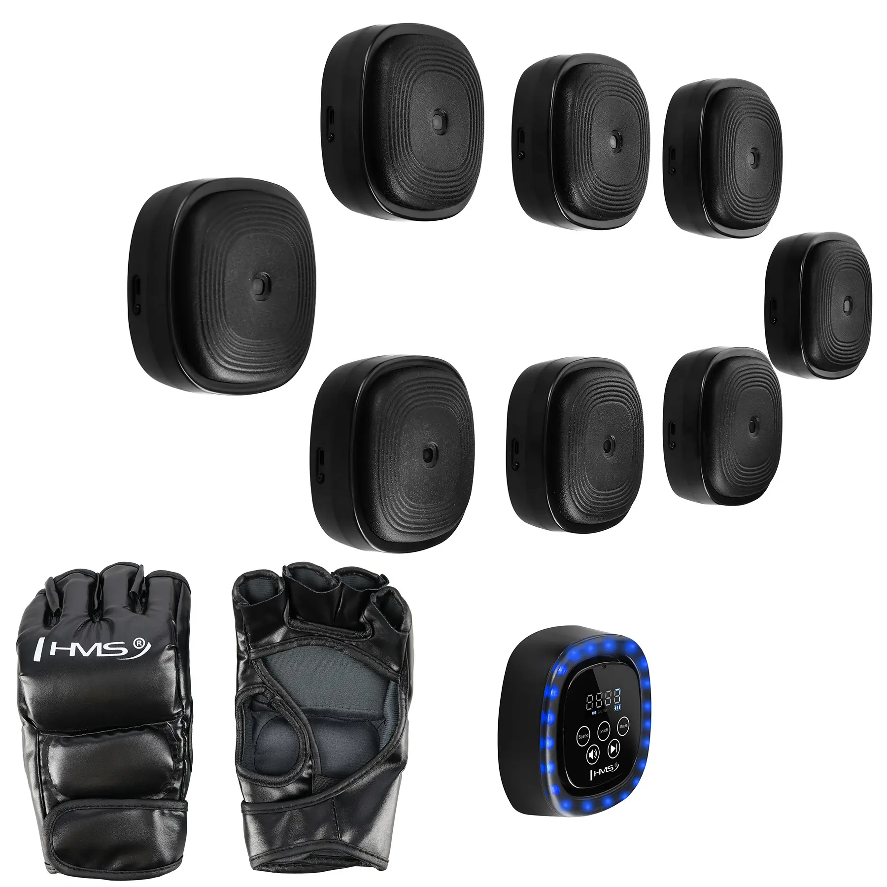 Musikbox-Set mit Bluetooth und Handschuhen HMS TB05