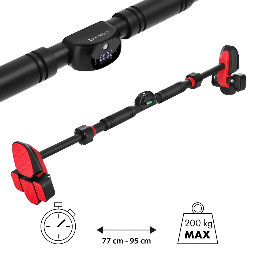 Barre de Traction Quadruple Supports DD500 - Noir - unisex - Size: TU