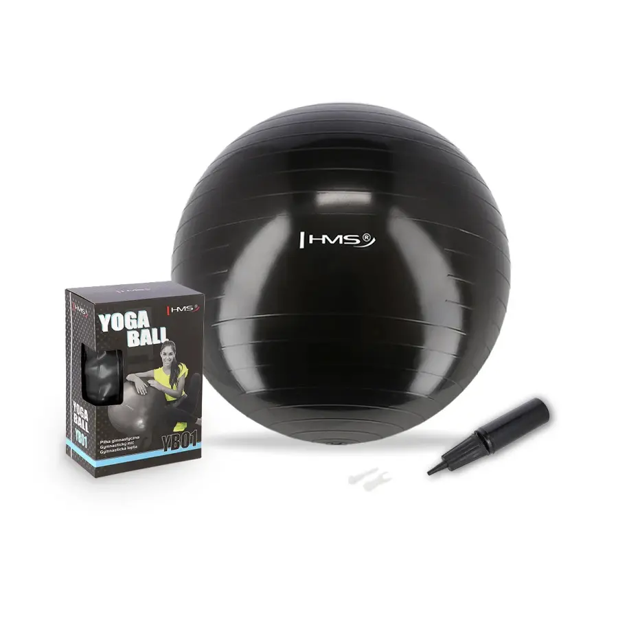 Hms Unisex Noir New Gym Ball Yb01