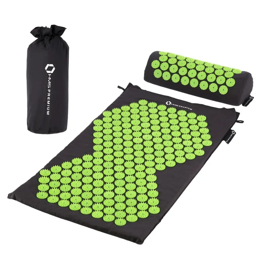 Hms Unisex Noir Acupressure Mat Premium