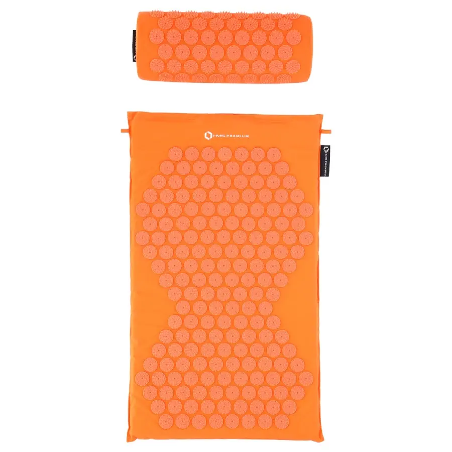 Hms Unisex Orange Acupressure Mat Premium