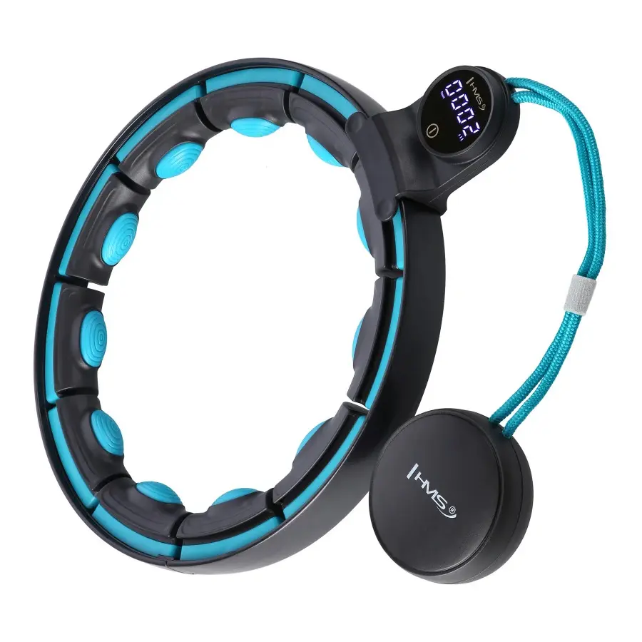 Hms Unisex Noir Magnetic Hoop With Weights And Counter Hhm17