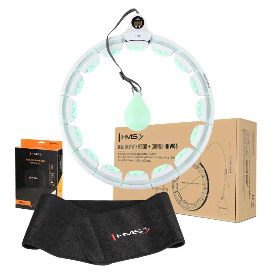 Magnetisches Hula-Hoop-Set mit Schwebeball und Stütze für Damen taille HMS HHW06