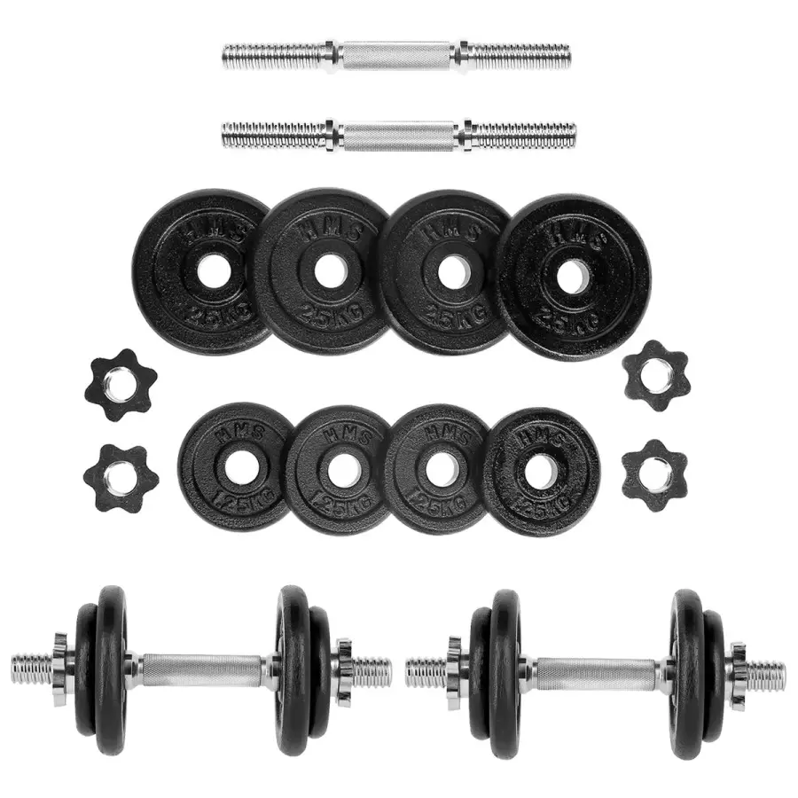 Gewichtsscheiben-Dumbbell-Set HMS ST20