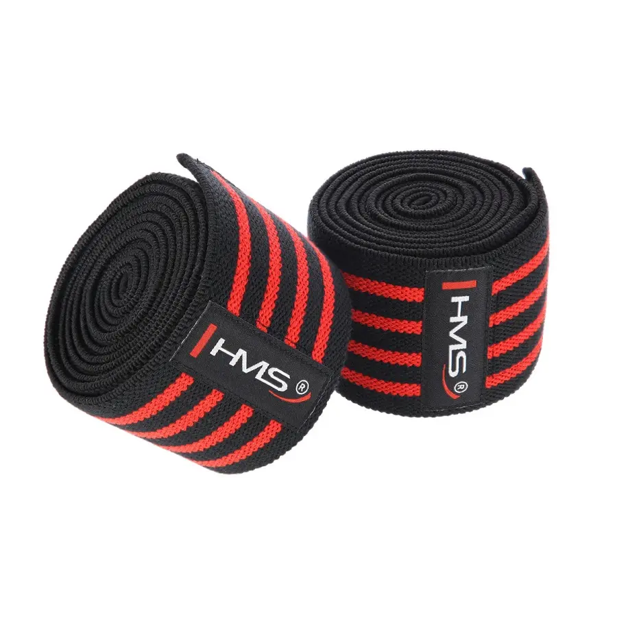 Hms Unisex Noir Knee Support Strap Okx02 2M (X2)