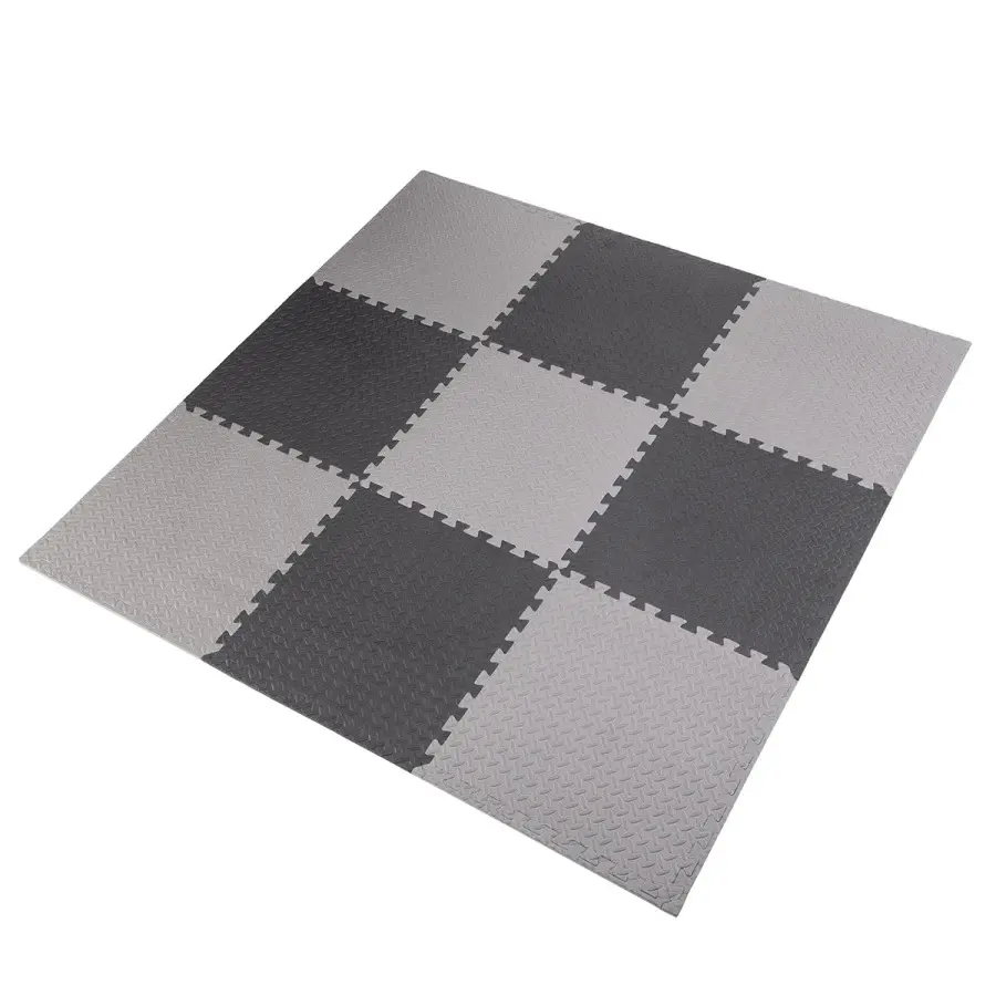 Hms Unisex Gris Puzzle Mat For Gym Equipment Mp12 Pro Premium (X9)
