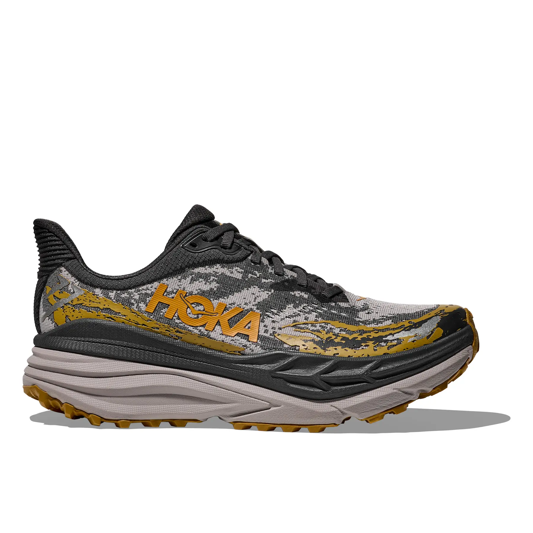 Hoka Men's Noir Trail Running Shoes Stinson 7