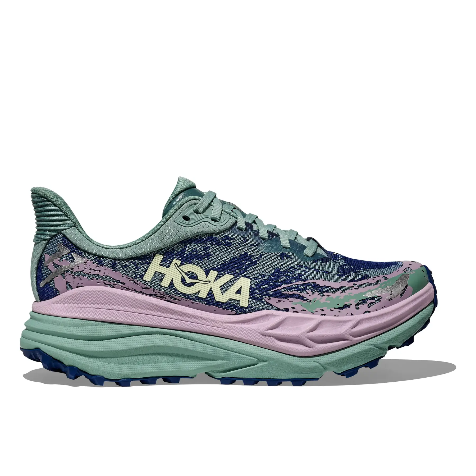 Hoka Women's Rose Trail Running Shoes Stinson 7