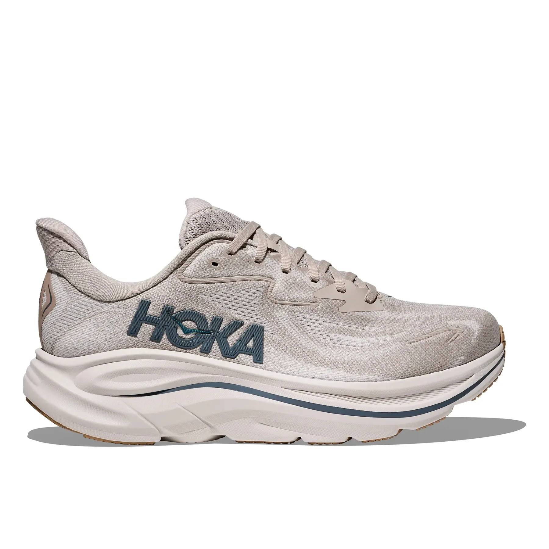 Hoka Unisex Gris Running Shoes Clifton 10