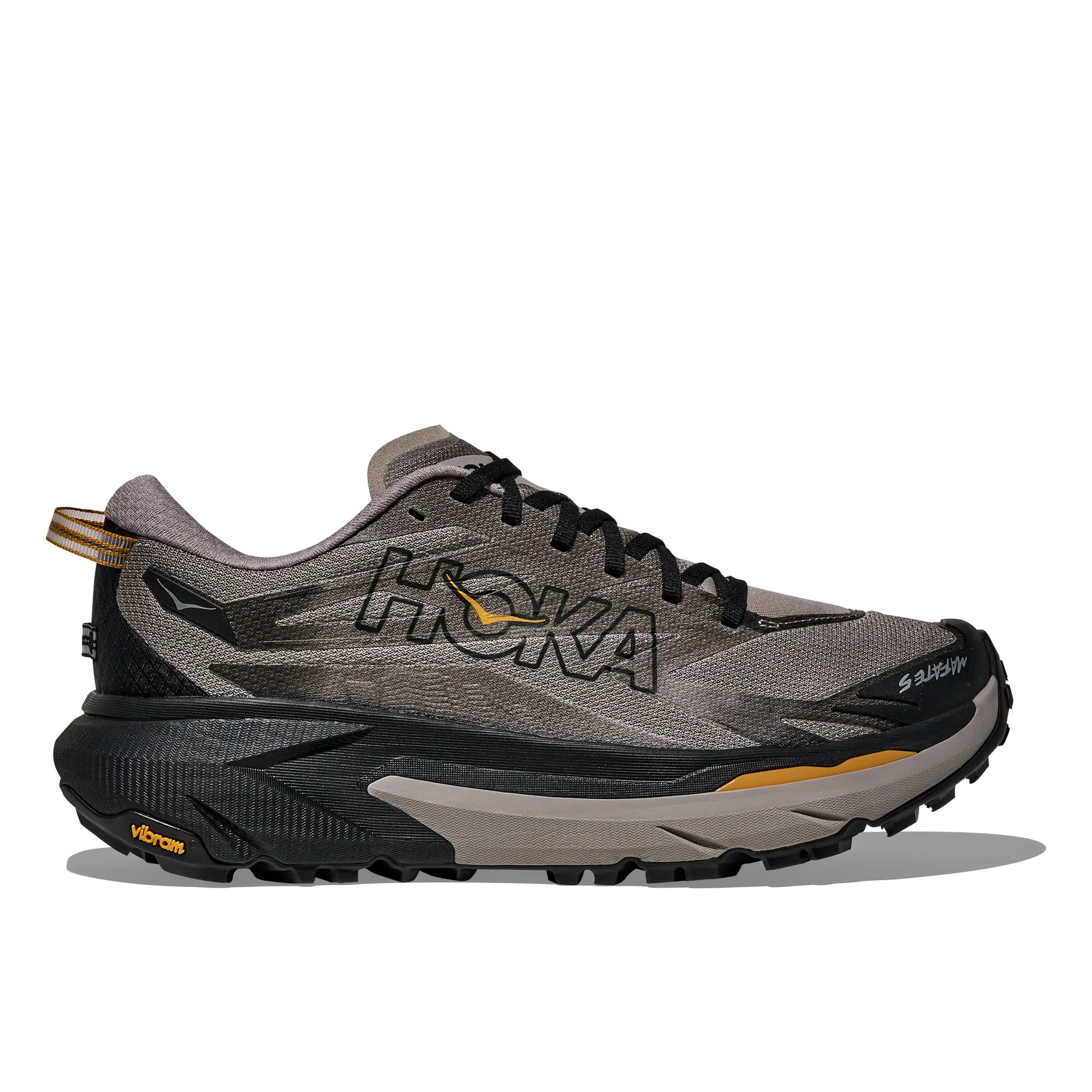 Hoka Men's Noir Trail Running Shoes Mafate 5