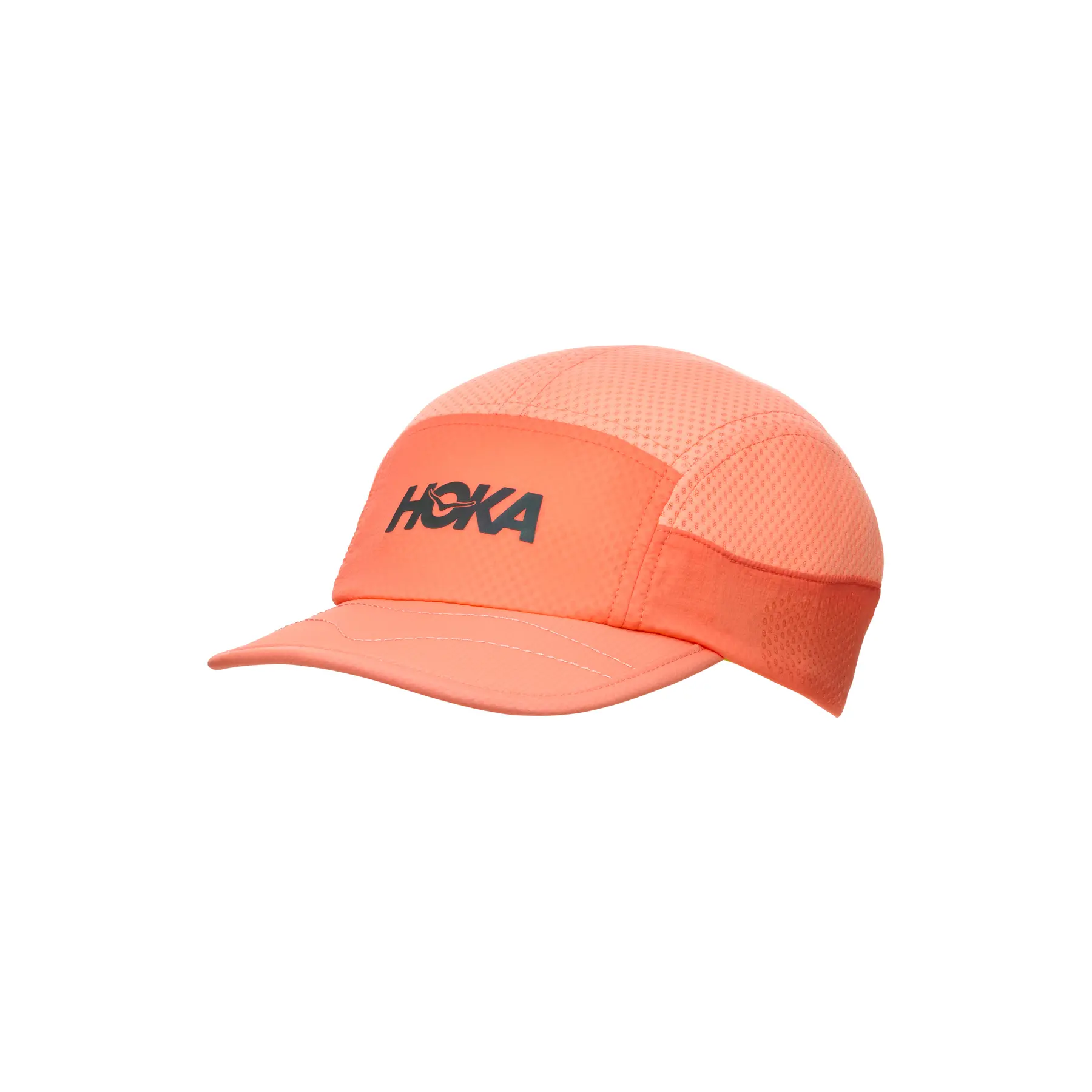 Hoka Unisex Orange 5 Panel Mesh Cap