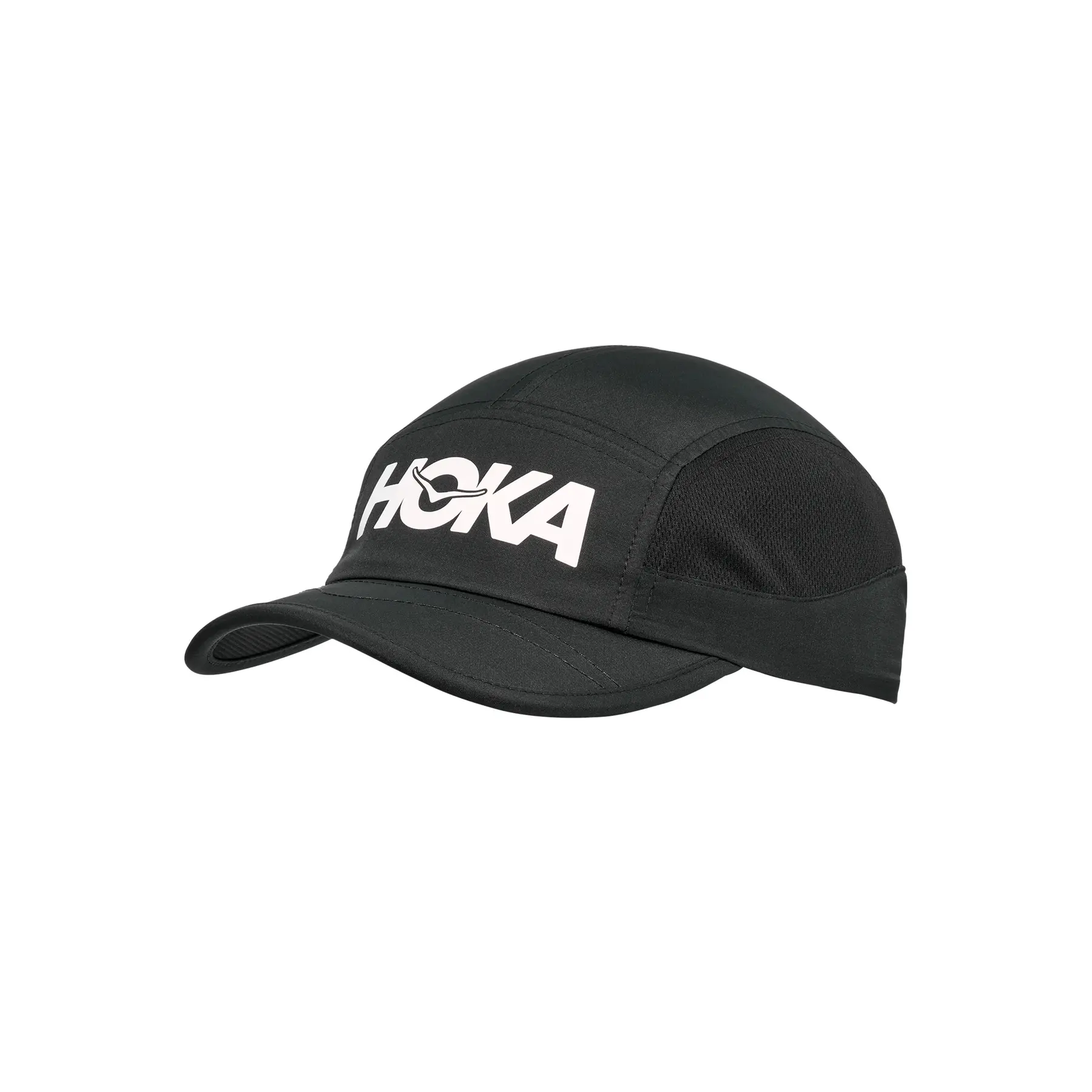 Hoka Unisex Noir 5 Panel Cap Run