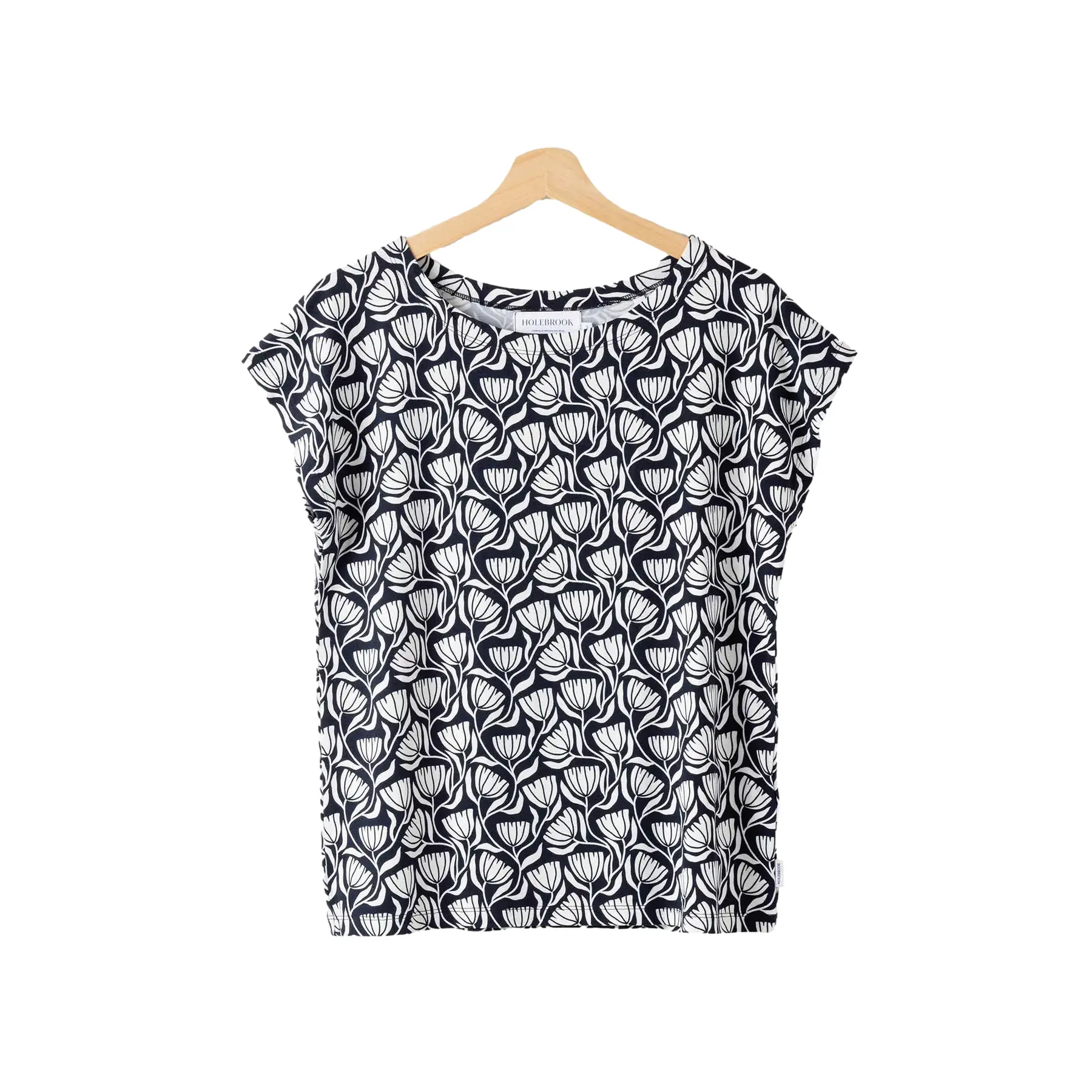 Damen T-Shirt Holebrook Ellen Capsleeve