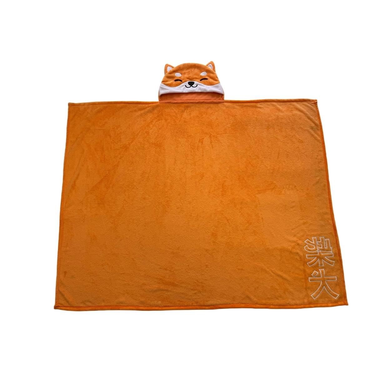 3700043317246 - Decke mit Kapuze Shiba Inu