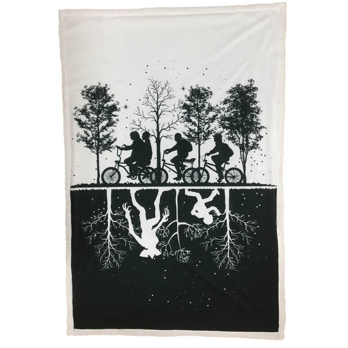 3700043311602 - Sherpa-Decke für Kinder Stranger Things Bike & Demo Gorgon