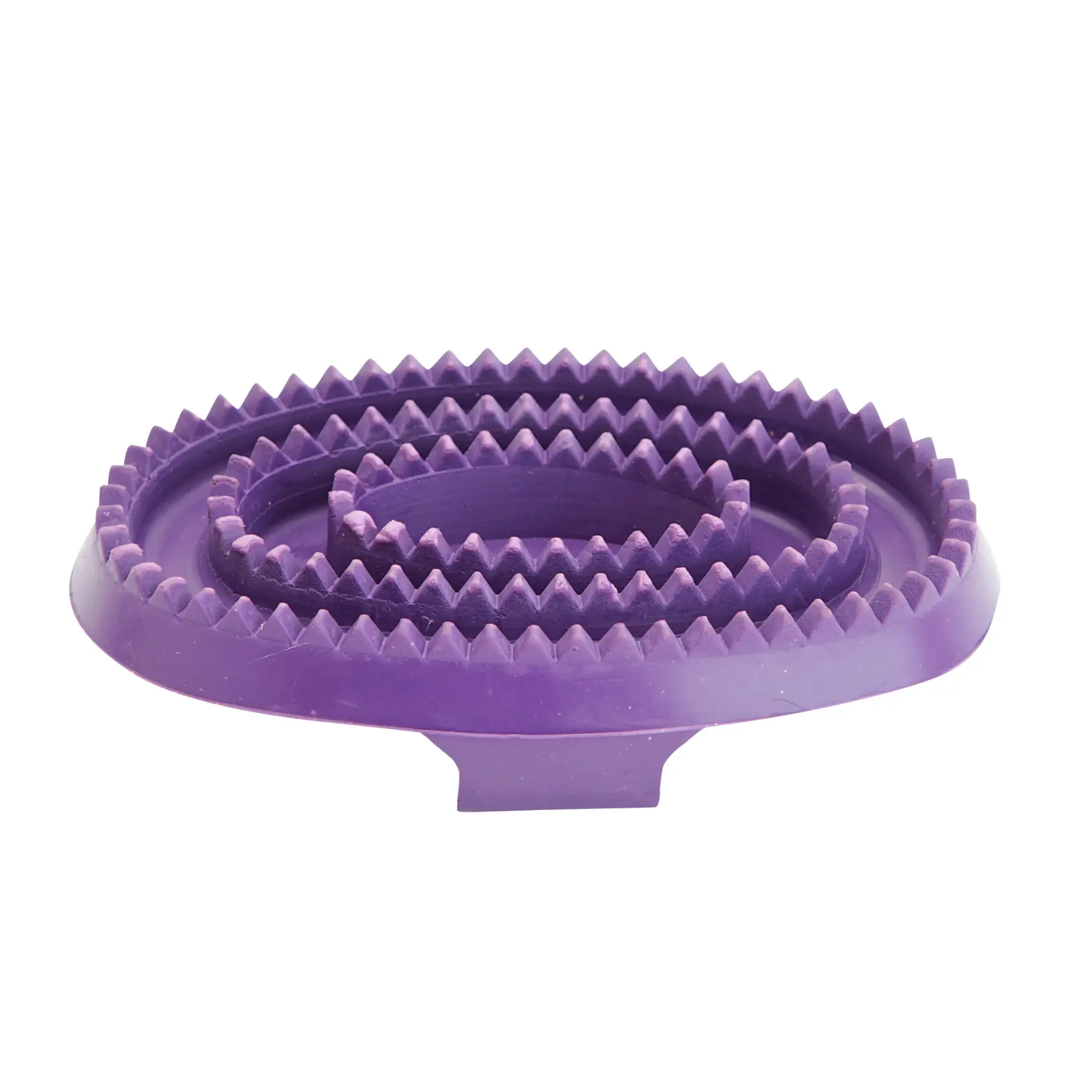 Horka Violet Rubber Curry Comb