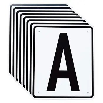 Comparer les prix de Lot de 8 de plaques de lettres de dressage Horka