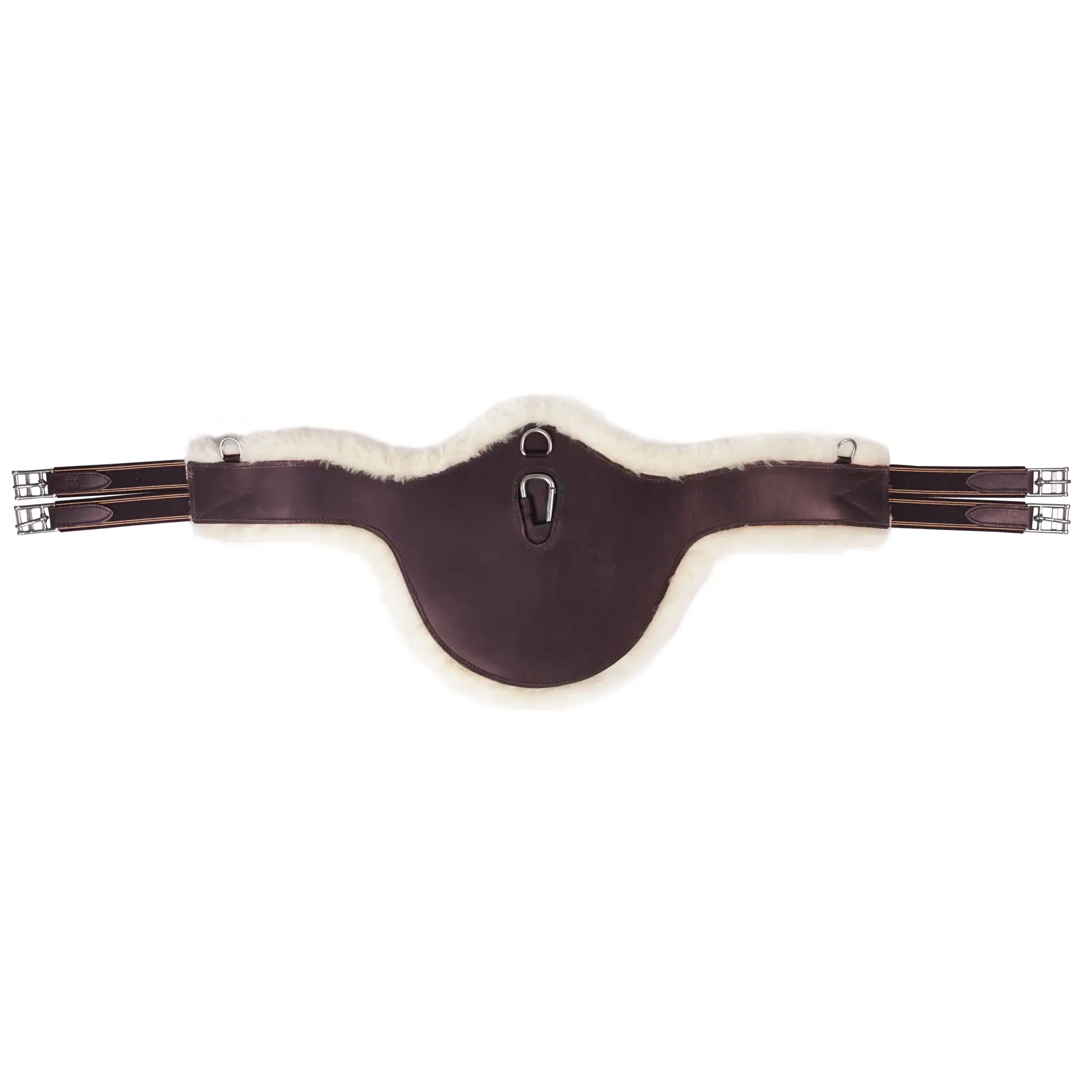 Horka Marron Genuine Sheepskin Leather Bib Strap