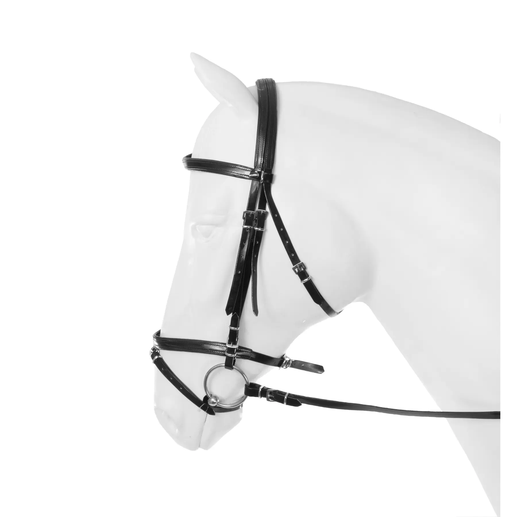 Horka Noir Synthetic Bridles Flashy